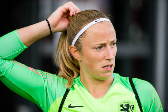 Goalkeeper Loes Geurts of Netherlands
