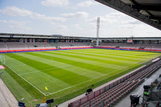Interiörbild över Viborg Arena