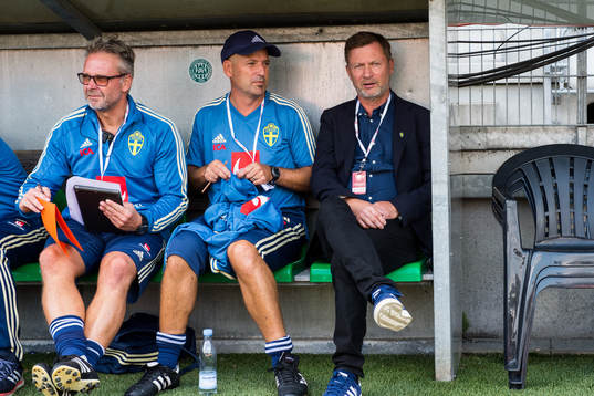 Sveriges förbundskapten Peter Gerhardsson