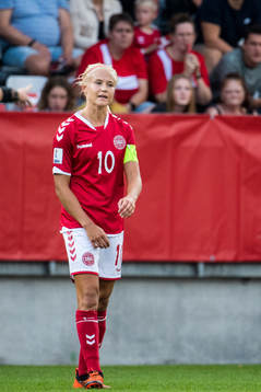Danmarks Pernille Harder deppar