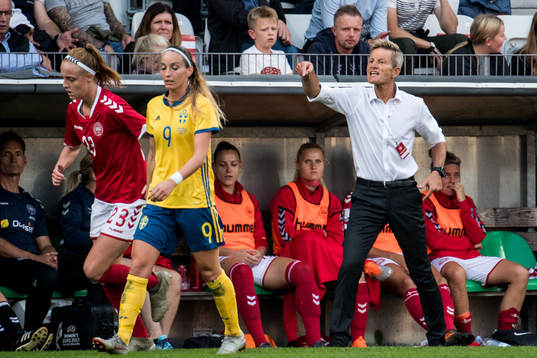 Danmarks förbundskapten Lars Sondergaard