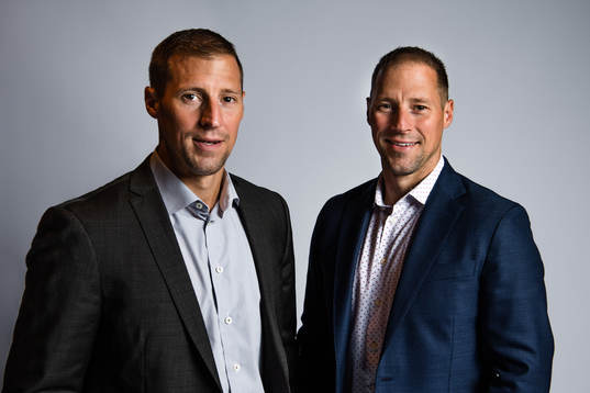 Rögles tränare Cam Abbott och sportchef Chris Abbott