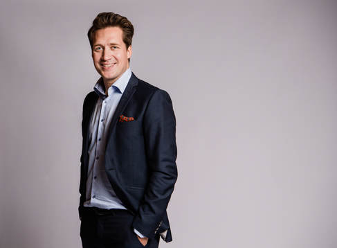 Växjös tränare Sam Hallam