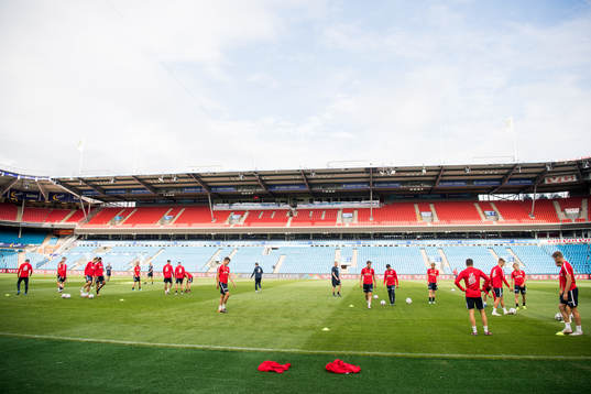 General view of Ullevaal Stadion