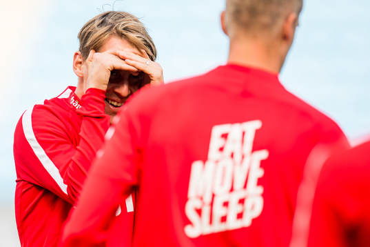Stefan Johansen of Norway
