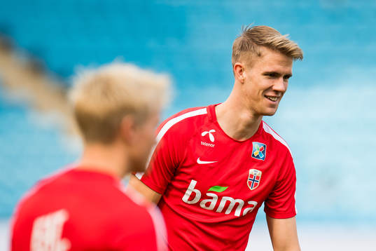 Kristoffer Ajer of Norway