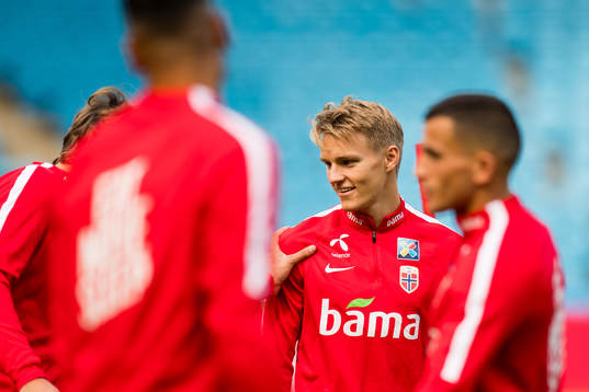 Martin Ødegaard of Norway