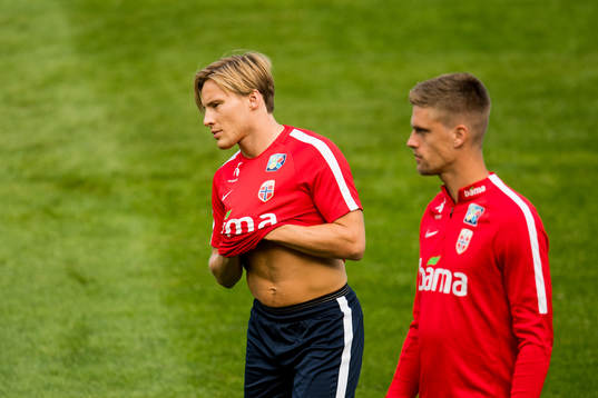Jonas Svensson and Markus Henriksen of Norway
