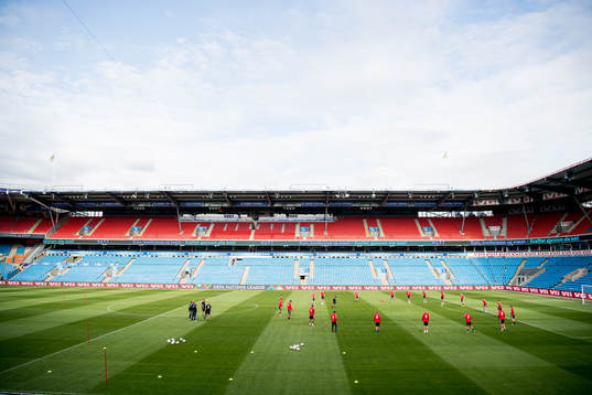 General view of Ullevaal Stadion