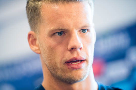 Goalkeeper Ørjan Håskjold Nyland of Norway