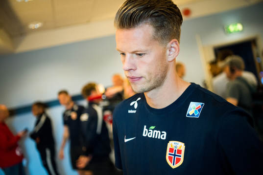 Goalkeeper Ørjan Håskjold Nyland of Norway