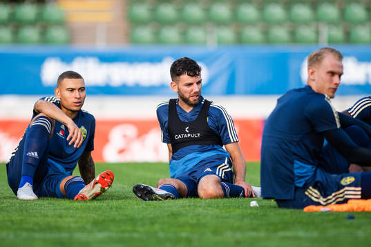 Jordan Larsson och Erdal Rakip