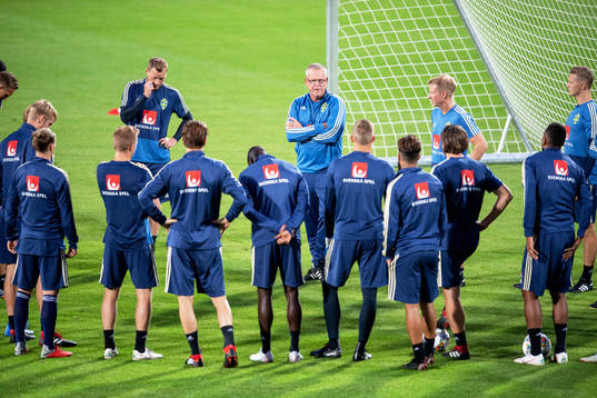 head coach Janne Andersson of the Swedish national football