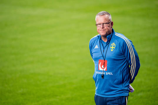 Head coach Janne Andersson of the Swedish national football
