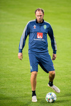 Andreas Granqvist of the Swedish national football team at