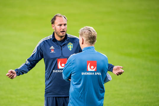 Andreas Granqvist of the Swedish national football team at
