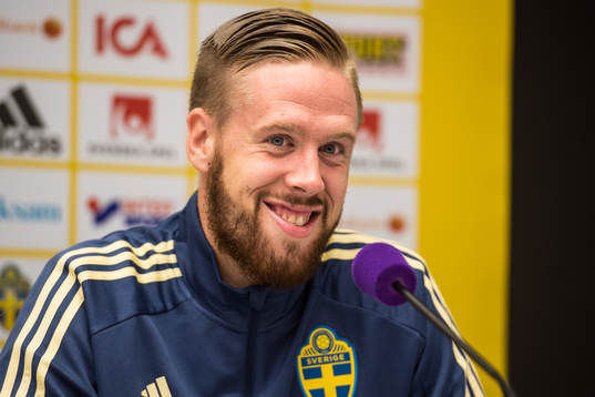 Pontus Jansson of the Swedish national football team