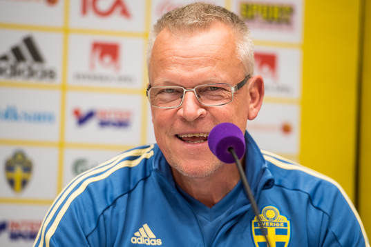 Head coach Janne Andersson of the Swedish national football