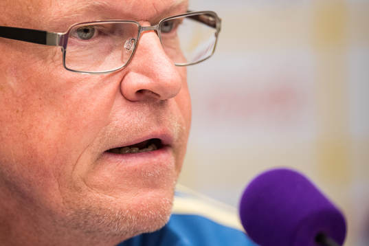 Head coach Janne Andersson of the Swedish national football
