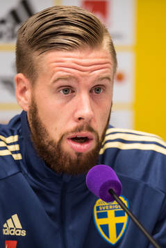 Pontus Jansson of the Swedish national football team