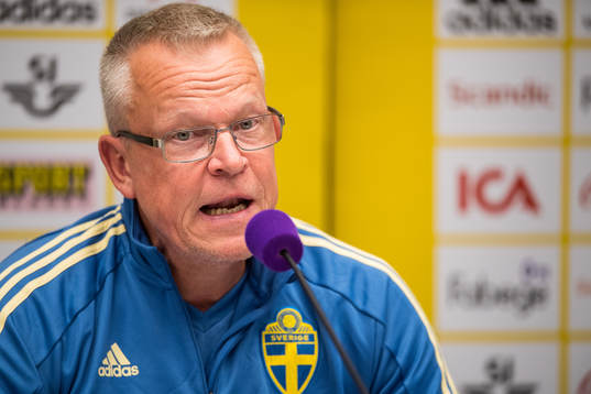 Head coach Janne Andersson of the Swedish national football