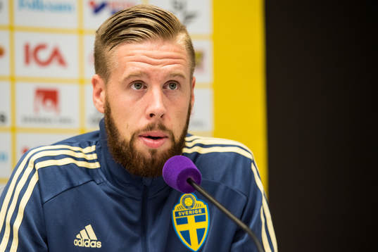 Pontus Jansson of the Swedish national football team