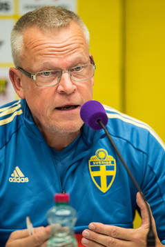 Head coach Janne Andersson of the Swedish national football