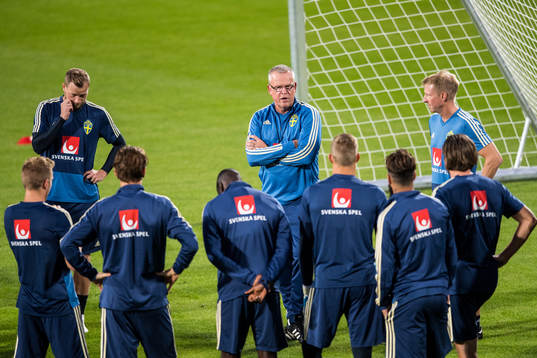 Head coach Janne Andersson of the Swedish national football