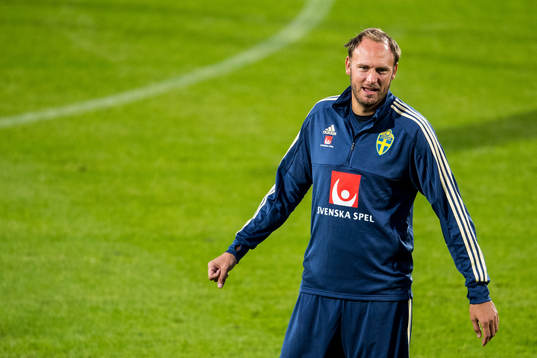 Andreas Granqvist of the Swedish national football team at