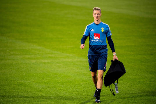 Goalkeeper coach Maths Elfvendal of the Swedish national