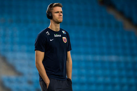 Kristoffer Ajer of Norway