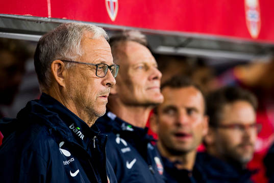 Lars Lagerbäck, head coach of Norway