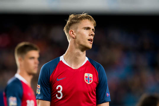 Kristoffer Ajer of Norway