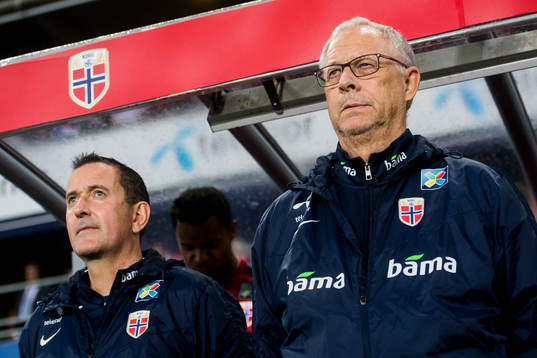 Per Joar Hansen, assistant coach of Norway, and Lars