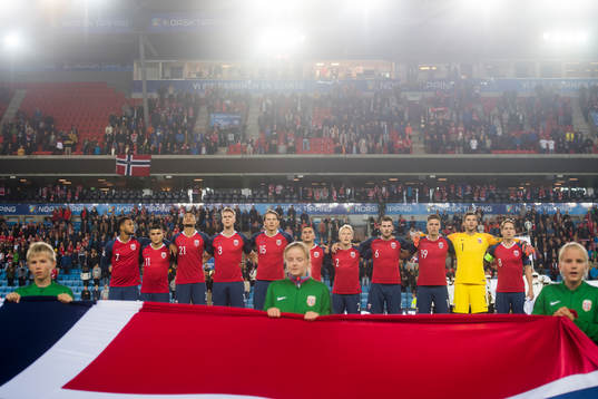 The Norwegian starting eleven Joshua King, Mohamed