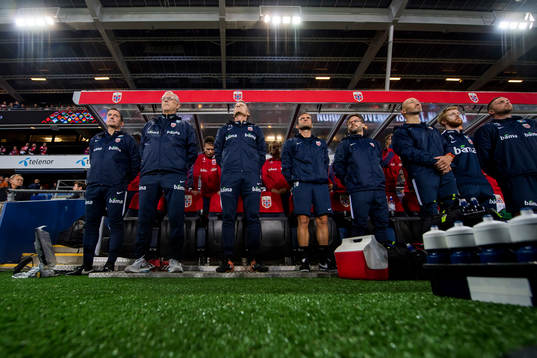 Per Joar Hansen, assistant coach of Norway, and Lars