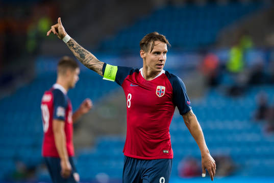 Stefan Johansen of Norway