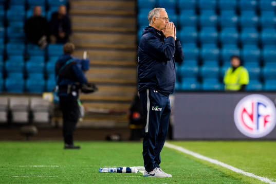 Lars Lagerbäck, head coach of Norway