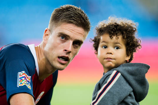 Markus Henriksen of Norway and Noah King the son of Joshua