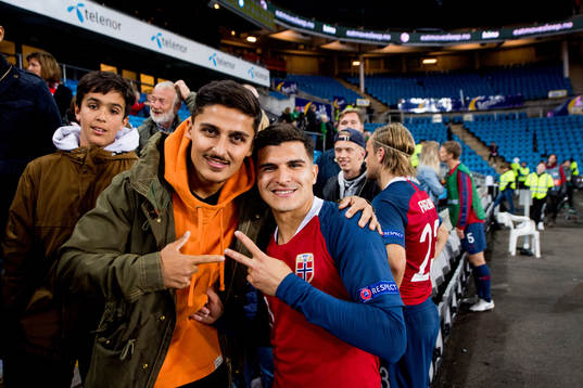 Tarik Elyounoussi of Norway