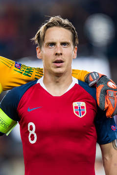 Stefan Johansen of Norway