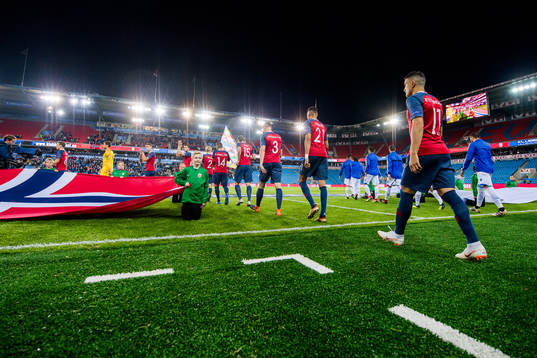 Kristoffer Ajer, Bjørn Maars Johnsen and Mohamed