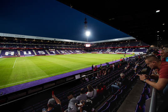 General view of Generali Arena prior the international