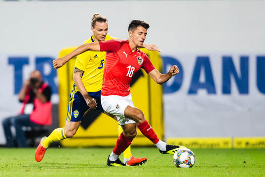 Niklas Hult of Sweden and Alessandro Schoepf of Austria