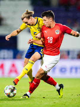 Niklas Hult of Sweden and Alessandro Schoepf of Austria