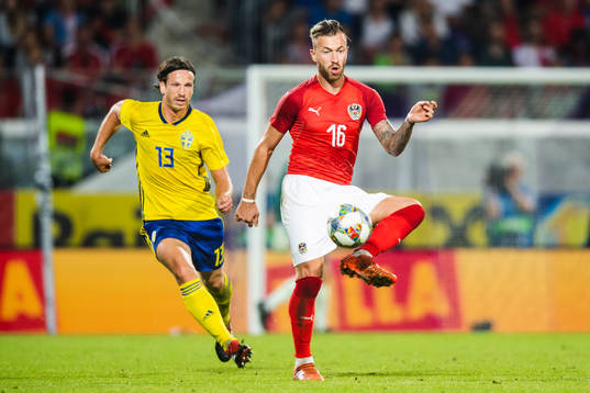 Gustav Svensson of Sweden and Peter Zulj of Austria