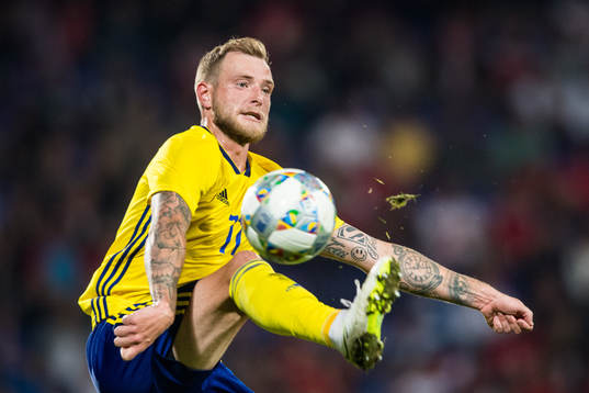 John Guidetti of Sweden
