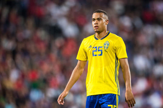 Robin Quaison of Sweden