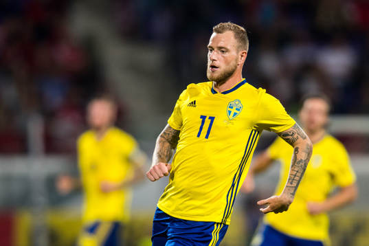John Guidetti of Sweden