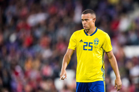 Robin Quaison of Sweden